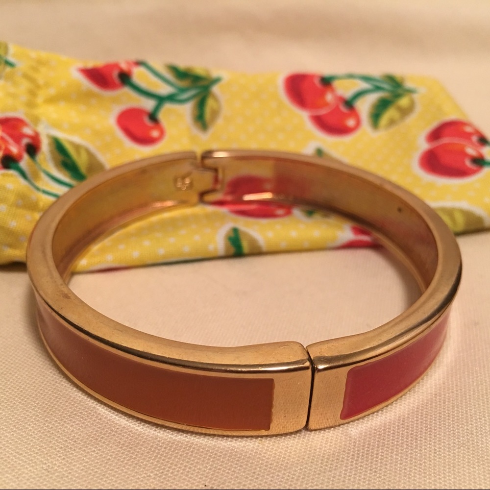 Banana Republic Red & Orange Magnetic Bangle